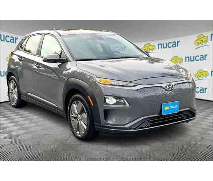 2021 Hyundai Kona Electric Limited is a Grey 2021 Hyundai Kona SUV in Norwood MA