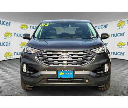 2022 Ford Edge Titanium is a Grey 2022 Ford Edge Titanium SUV in Norwood MA