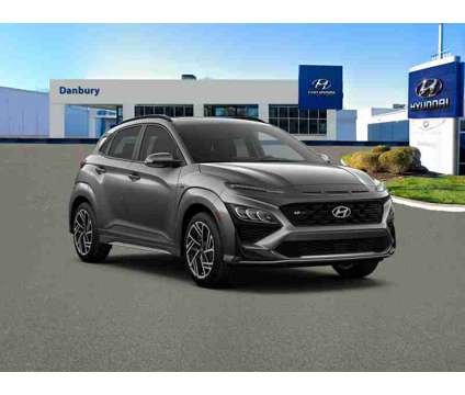 2022 Hyundai Kona N Line is a Grey 2022 Hyundai Kona SUV in Danbury CT