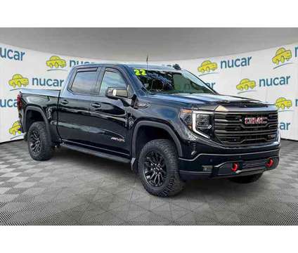 2022 GMC Sierra 1500 4WD Crew Cab Short Box AT4X is a Black 2022 GMC Sierra 1500 Truck in Norwood MA