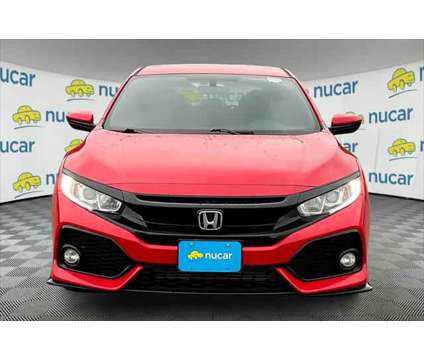 2018 Honda Civic Sport is a Red 2018 Honda Civic Sport Hatchback in Norwood MA