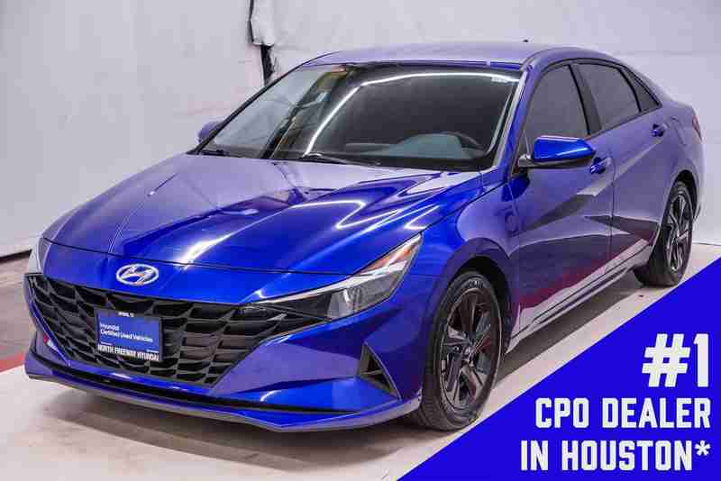 2022 Hyundai Elantra Hybrid Blue