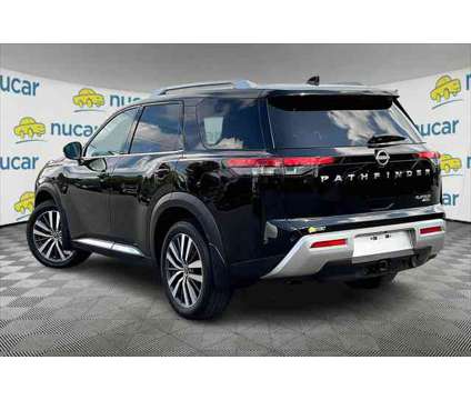 2022 Nissan Pathfinder Platinum 4WD is a Black 2022 Nissan Pathfinder Platinum SUV in Norwood MA