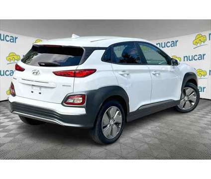 2021 Hyundai Kona Electric Limited is a White 2021 Hyundai Kona SUV in Norwood MA