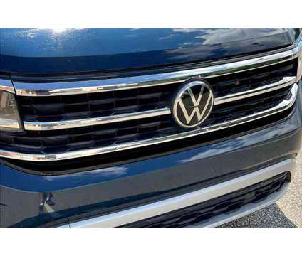 2022 Volkswagen Atlas 3.6L V6 SE w/Technology is a Blue 2022 Volkswagen Atlas Car for Sale in Norwood MA