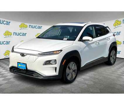 2021 Hyundai Kona Electric Ultimate is a White 2021 Hyundai Kona SUV in Norwood MA