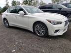 Salvage 2022 Infiniti Q50 LUXE for Sale