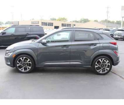 2022 Hyundai Kona Limited is a Grey 2022 Hyundai Kona Limited SUV in Lansing MI