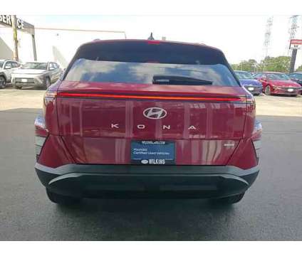 2024 Hyundai Kona SEL is a Red 2024 Hyundai Kona SEL SUV in Elmhurst IL