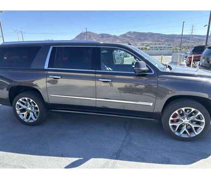 2018 Cadillac Escalade Esv Platinum Edition is a Grey 2018 Cadillac Escalade ESV Platinum Car for Sale in Henderson NV