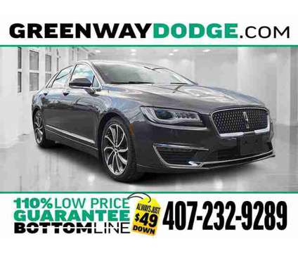 2018 Lincoln Mkz Reserve is a Grey 2018 Lincoln MKZ Reserve Car for Sale in Orlando FL