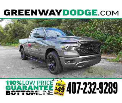 2022 Ram 1500 Big Horn/Lone Star is a Grey 2022 RAM 1500 Model Big Horn Car for Sale in Orlando FL