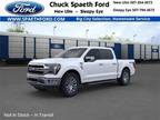 2024 Ford F-150 White, 12 miles