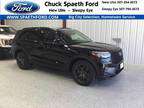 2025 Ford Explorer Black, 12 miles