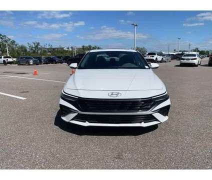 2024 Hyundai Elantra SEL is a White 2024 Hyundai Elantra Sedan in New Port Richey FL