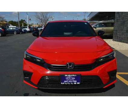 2023 Honda Civic Sport Sedan is a Red 2023 Honda Civic Sport Sedan in Highland Park IL