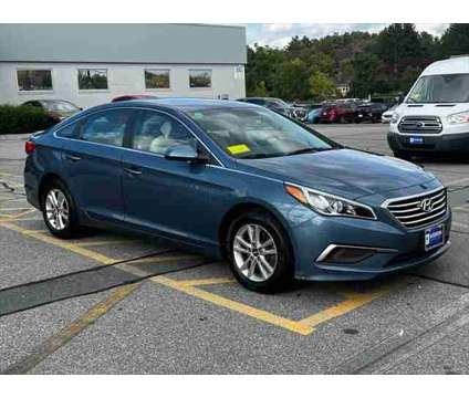 2016 Hyundai Sonata SE is a Blue 2016 Hyundai Sonata SE Sedan in Milford MA