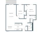 Columbia West Apartment Community - Columbia West - One Bedroom - Plan B (with