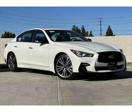 2024 Infiniti Q50 SENSORY is a White 2024 Infiniti Q50 Sedan in Thousand Oaks CA