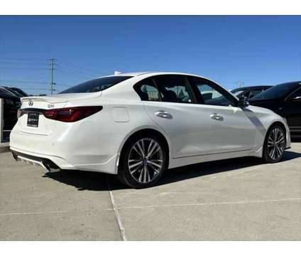 2024 Infiniti Q50 SENSORY is a White 2024 Infiniti Q50 Sedan in Thousand Oaks CA