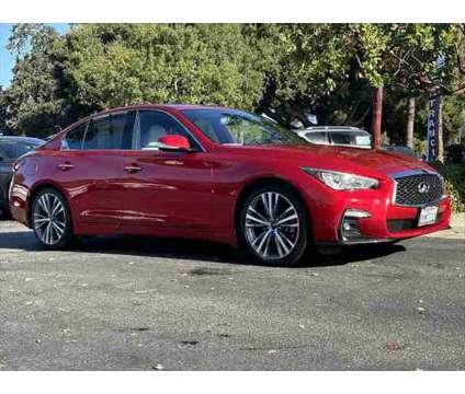 2021 Infiniti Q50 SENSORY is a Red 2021 Infiniti Q50 Sedan in Thousand Oaks CA