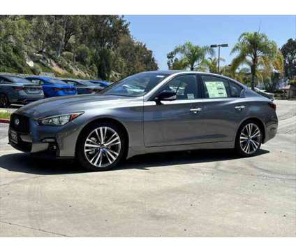 2024 Infiniti Q50 SENSORY is a Grey 2024 Infiniti Q50 Sedan in Thousand Oaks CA