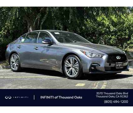 2024 Infiniti Q50 SENSORY is a Grey 2024 Infiniti Q50 Sedan in Thousand Oaks CA