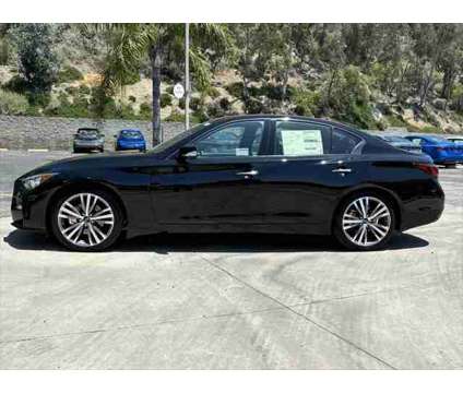 2024 Infiniti Q50 SENSORY is a Black 2024 Infiniti Q50 Sedan in Thousand Oaks CA