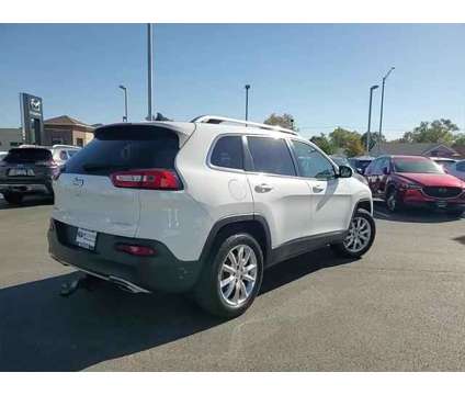 2015 Jeep Cherokee Limited is a White 2015 Jeep Cherokee Limited SUV in Elmhurst IL