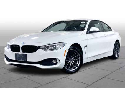 2015UsedBMWUsed4 SeriesUsed2dr Cpe AWD SULEV is a White 2015 Car for Sale in Danvers MA