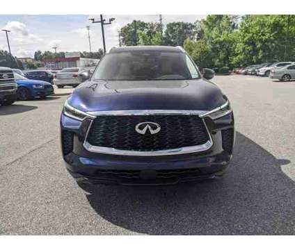 2024 Infiniti QX60 LUXE is a Blue 2024 Infiniti QX60 Luxe Car for Sale in Winston Salem NC