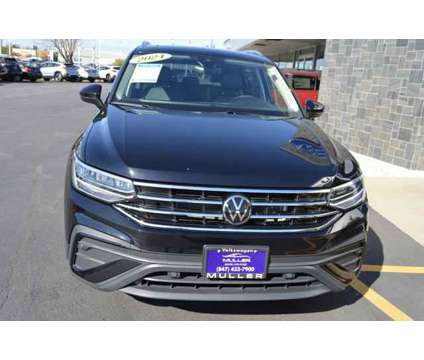 2024 Volkswagen Tiguan 2.0T SE is a Black 2024 Volkswagen Tiguan 2.0T SUV in Highland Park IL