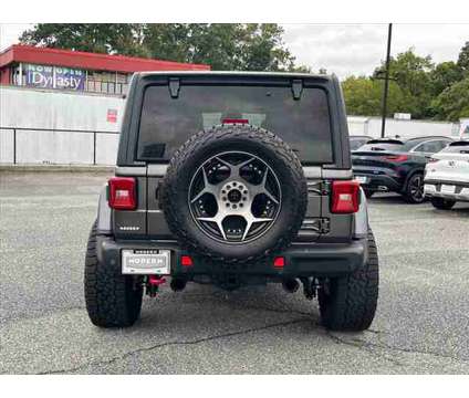 2021 Jeep Wrangler Unlimited Rubicon 4X4 is a Grey 2021 Jeep Wrangler Unlimited Rubicon Car for Sale in Clemmons NC