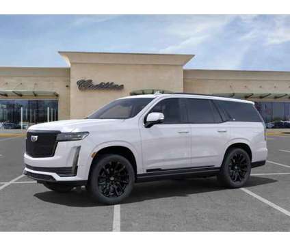 2024 Cadillac Escalade 4WD Sport Platinum is a White 2024 Cadillac Escalade 4WD SUV in Friendswood TX