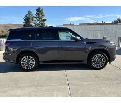 2025 Infiniti QX80 LUXE is a Grey 2025 Infiniti QX80 SUV in Thousand Oaks CA