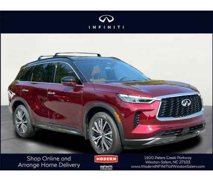 2025 Infiniti QX60 AUTOGRAPH AWD is a Black 2025 Infiniti QX60 Car for Sale in Winston Salem NC