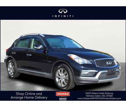 2017 Infiniti QX50 Base is a Black 2017 Infiniti QX50 Base Car for Sale in Winston Salem NC