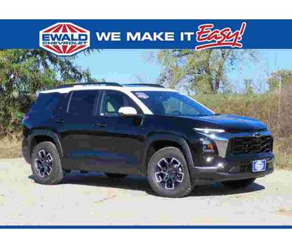 2025 Chevrolet Equinox ACTIV is a Black 2025 Chevrolet Equinox SUV in Oconomowoc WI