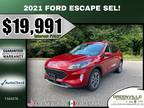 used 2021 Ford Escape SEL