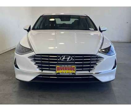 2023 Hyundai Sonata Hybrid Blue is a White 2023 Hyundai Sonata Hybrid Hybrid in Riverside CA