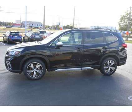 2021 Subaru Forester Touring is a Black 2021 Subaru Forester 2.5i Station Wagon in Lansing MI