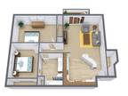 Southgate Apartment Community - Southgate - Two Bedroom Plan 21B