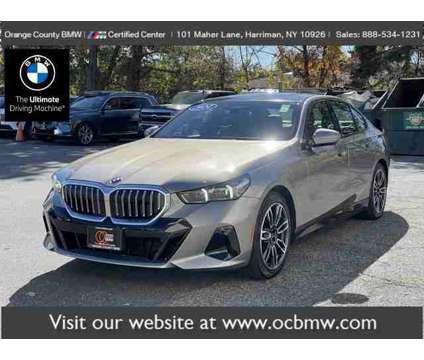 2024 BMW 5 Series 530i xDrive is a Grey 2024 BMW 5-Series Sedan in Harriman NY