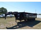 2024 Friesen 8x20 25.9K GOOSENECK TANDEM DUAL DUMP TRAILER