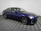 2021 Infiniti Q50 Blue, 43K miles