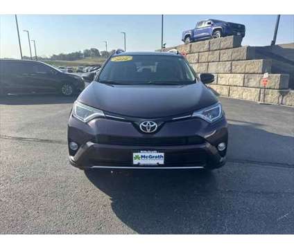 2016 Toyota RAV4 XLE is a Black 2016 Toyota RAV4 XLE SUV in Dubuque IA