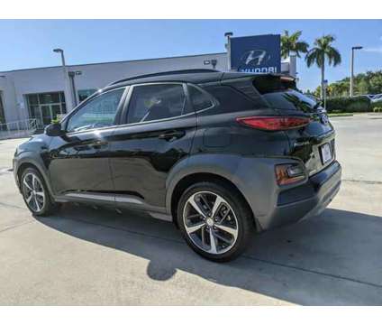 2020 Hyundai Kona Ultimate is a Black 2020 Hyundai Kona Ultimate SUV in Naples FL