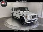 2016 Mercedes-Benz G-Class G63 AMG 4MATIC SPORT UTILITY 4-DR