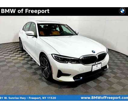 2022 BMW 3 Series xDrive is a White 2022 BMW 3-Series Sedan in Freeport NY