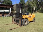 1996 Cat DP50 11000 lb Pneumatic Tire Forklift